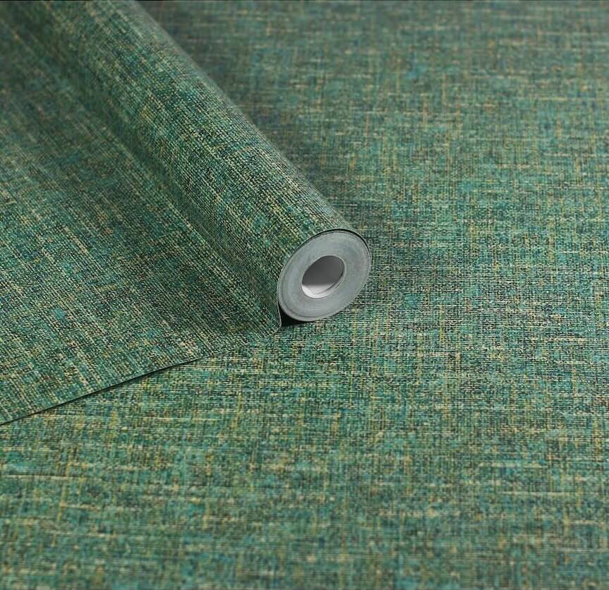 Papel pintado Esselle Artisan Weave Emerald