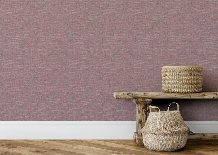 Esselle Artisan Weave Mulberry Wallpaper