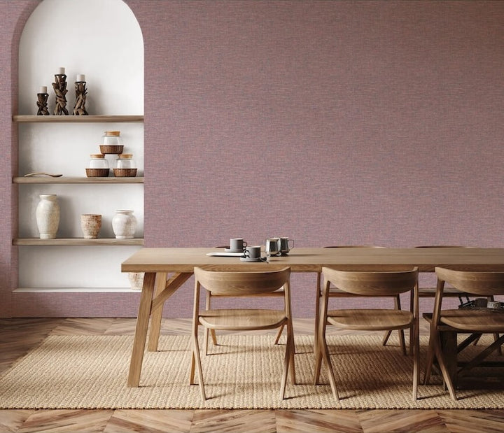 Esselle Artisan Weave Mulberry Wallpaper