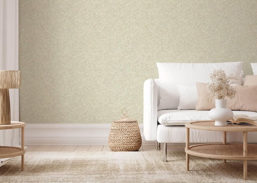 Esselle Artisan Weave Neutral/Citrus Wallpaper