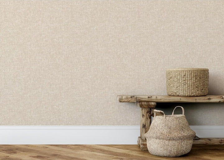 Esselle Artisan Weave Stone Wallpaper