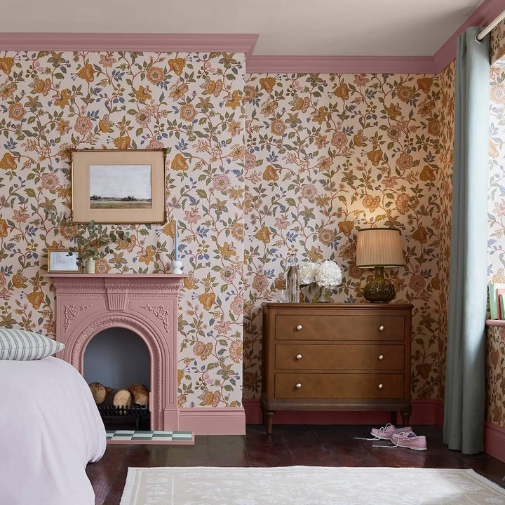 Joules Scot Floral Cream & Multi Wallpaper