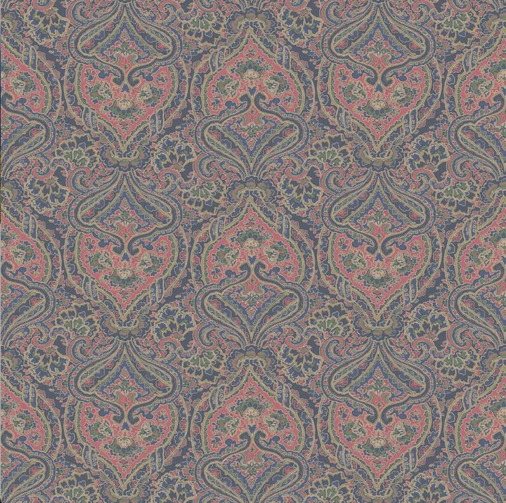 Joules Opulent Paisley Print Navy / Multi Wallpaper