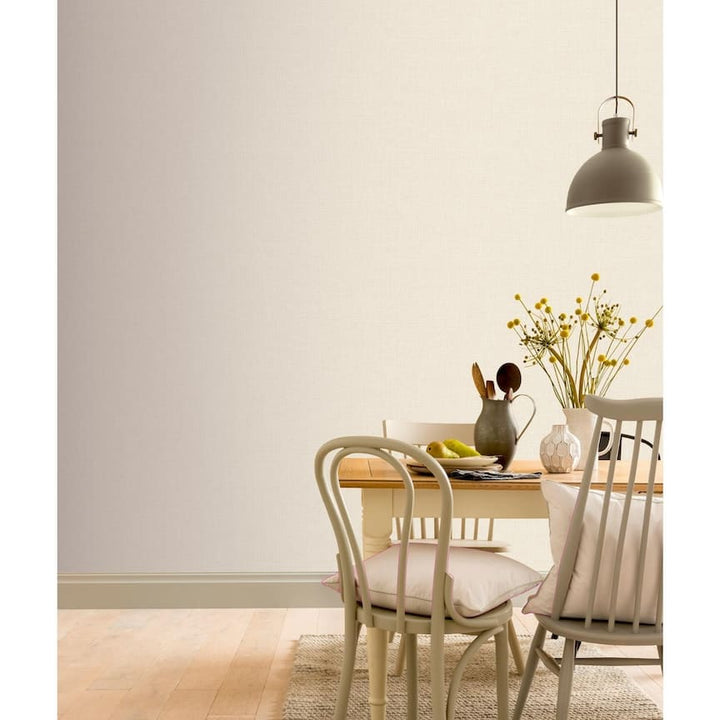 295001 - Arthouse - Arthouse Country Plain Cream Wallpaper - Decor Warehouse