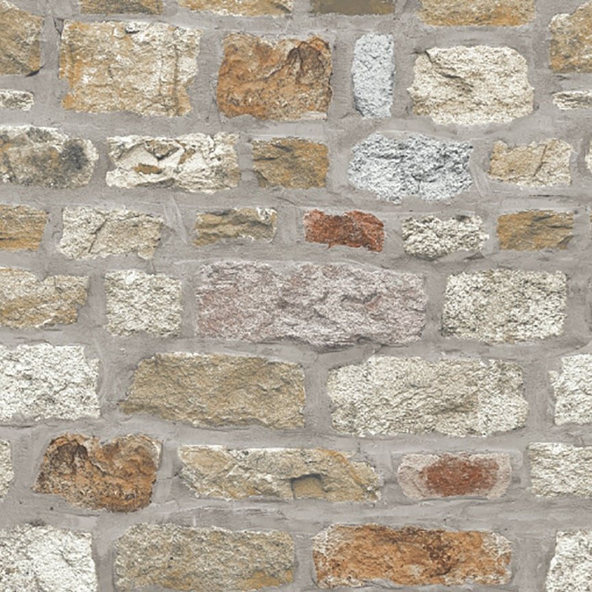 696500 - Arthouse - Arthouse Country Stone Wallpaper - Decor Warehouse