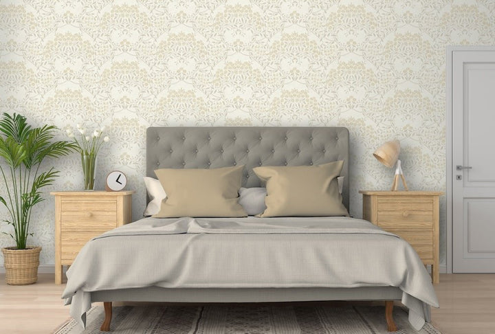 100184AH - Arthouse - Arthouse Floral Trail Neutral Wallpaper - Decor Warehouse