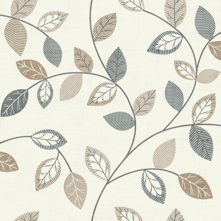 925405 - Arthouse - Arthouse Japandi Leaf Trail Natural Wallpaper - Decor Warehouse