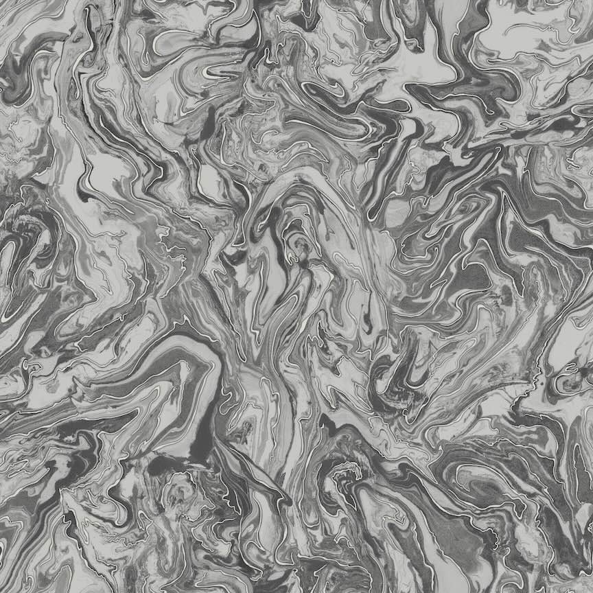 693903 - Arthouse - Arthouse Liquid Marble Charcoal Wallpaper - Decor Warehouse