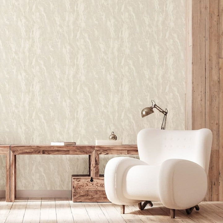 299100 - Arthouse - Arthouse Luxe Texture Pearl Wallpaper - Decor Warehouse