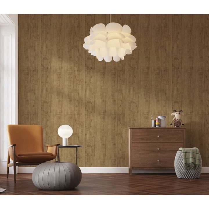 100087AH - Arthouse - Arthouse Luxe Timber Gold Wallpaper - Decor Warehouse