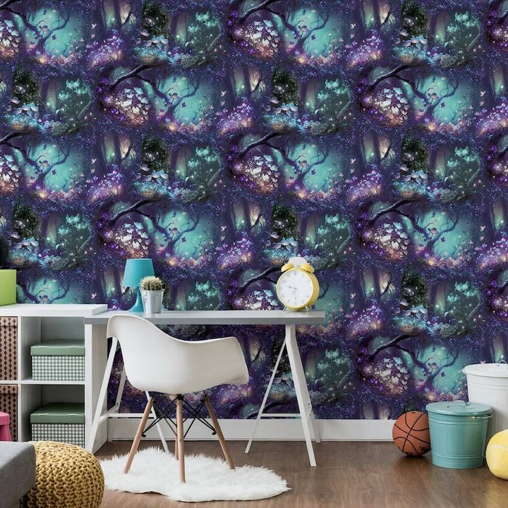 923804 - Arthouse - Arthouse Magical Garden Multi Wallpaper - Decor Warehouse