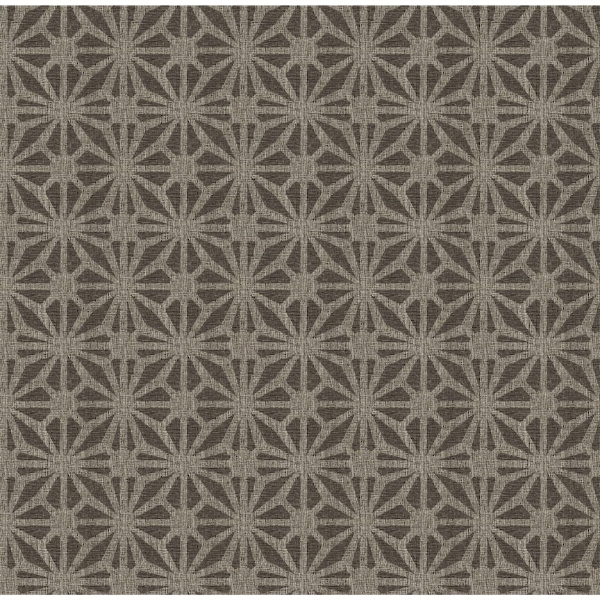 100109AH - Arthouse - Arthouse Moorish Mosaic Chocolate Brown Wallpaper - Decor Warehouse