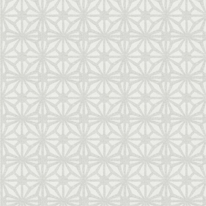 100112AH - Arthouse - Arthouse Moorish Mosaic Light Grey and Silver Wallpaper - Decor Warehouse