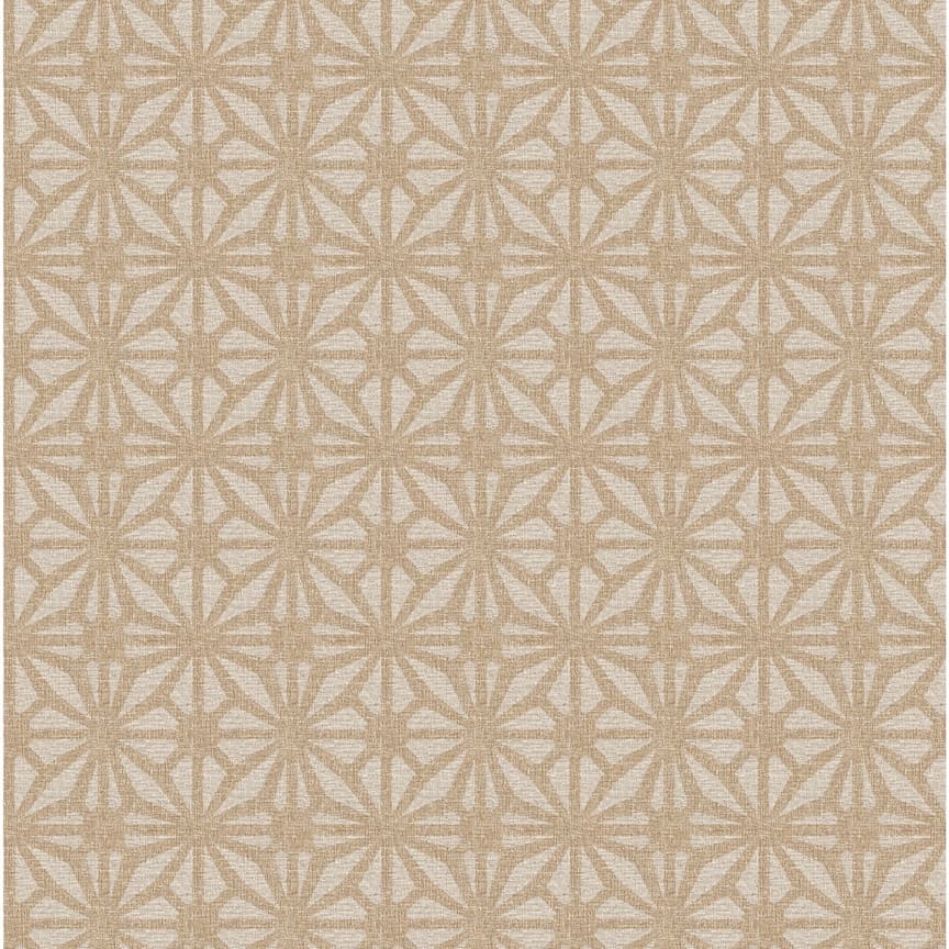 100110AH - Arthouse - Arthouse Moorish Mosaic Taupe and Gold Wallpaper - Decor Warehouse