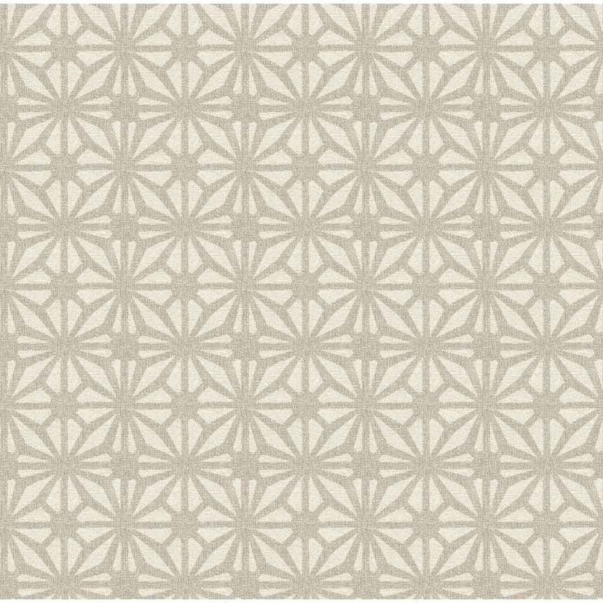 100108AH - Arthouse - Arthouse Moorish Mosaic Warm Grey/Silver Wallpaper - Decor Warehouse