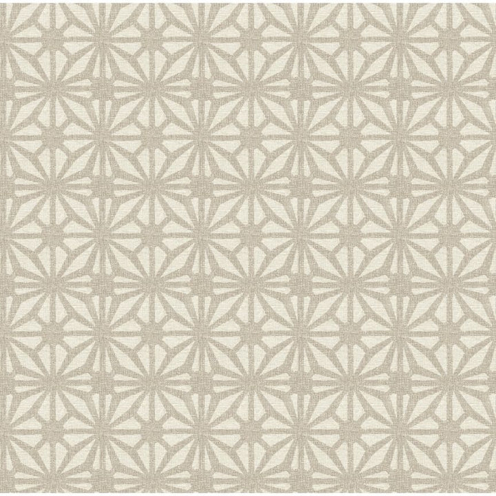 100108AH - Arthouse - Arthouse Moorish Mosaic Warm Grey/Silver Wallpaper - Decor Warehouse