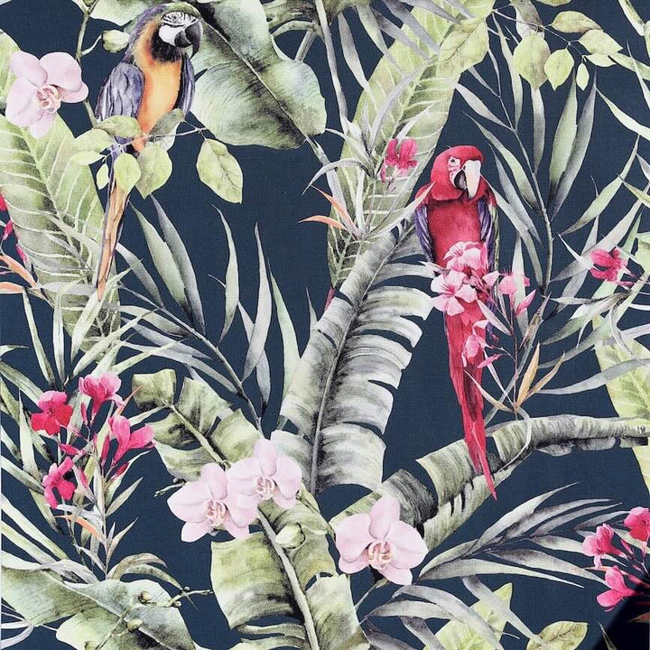 297106 - Arthouse - Arthouse Pretty Polly Navy Multi Wallpaper - Decor Warehouse