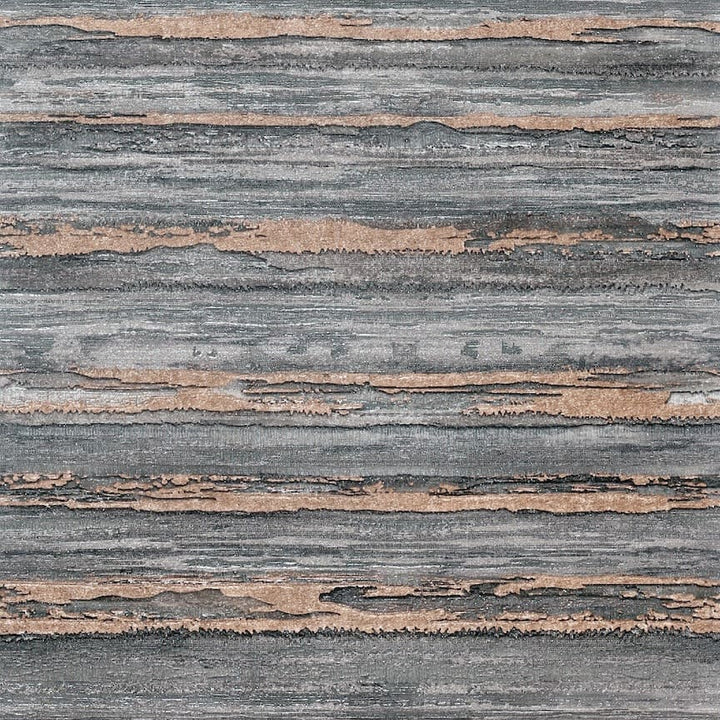 297704 - Arthouse - Arthouse Sahara Charcoal/Rose Gold Wallpaper - Decor Warehouse