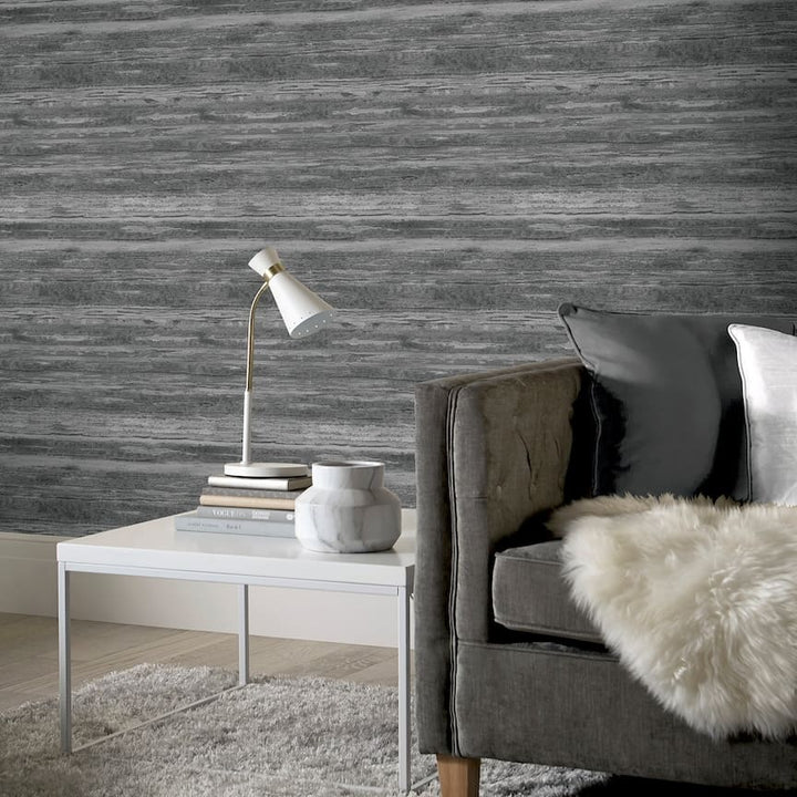 297702 - Arthouse - Arthouse Sahara Pewter Wallpaper - Decor Warehouse