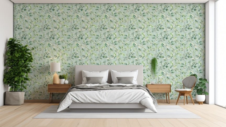 925501 - Arthouse - Arthouse Spring Springs Green Wallpaper - Decor Warehouse