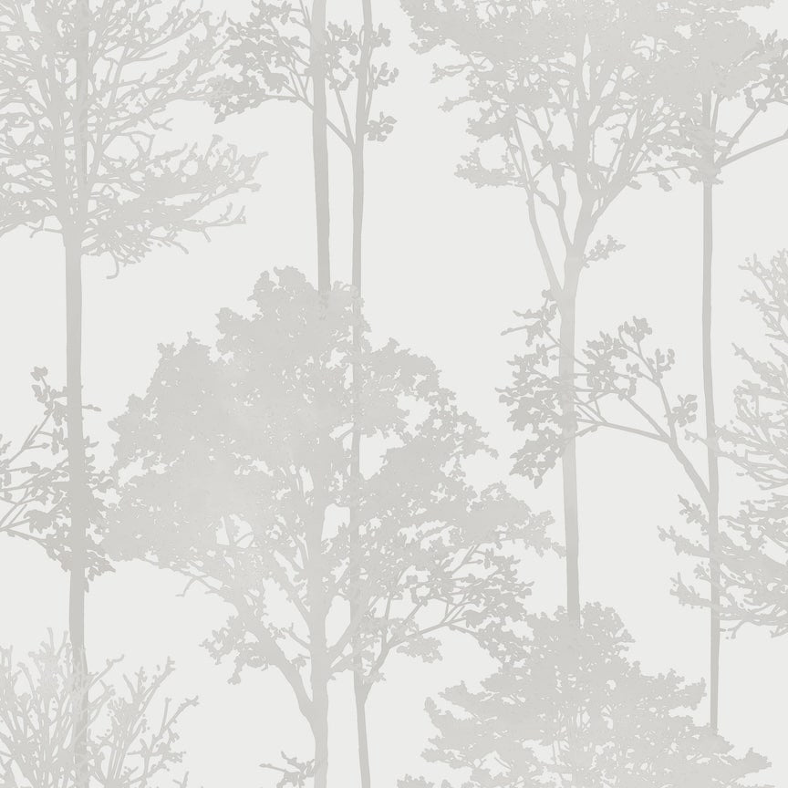 296102 - Arthouse - Arthouse Stardust Tree Neutral Wallpaper - Decor Warehouse