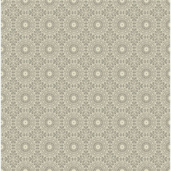 100116AH - Arthouse - Arthouse Symmetrical Chic Champagne and Silver Wallpaper - Decor Warehouse