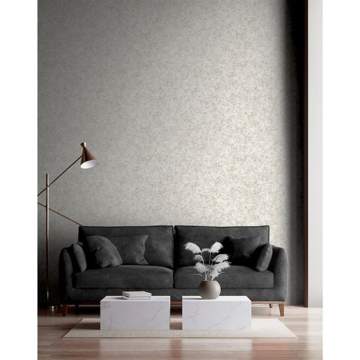 100097AH - Arthouse - Arthouse Textured Marble Ivory / Champagne Wallpaper - Decor Warehouse