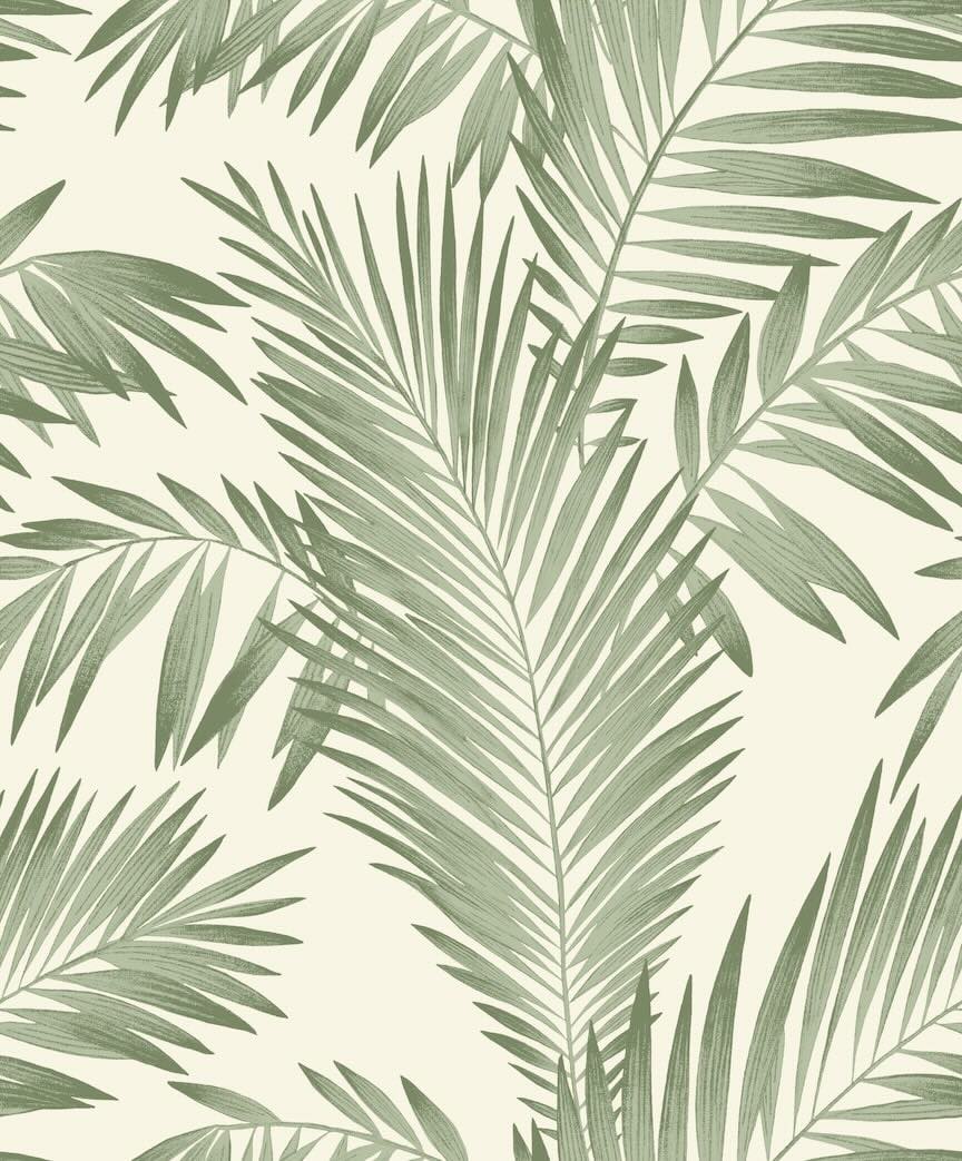 E906802 - Arthouse - Arthouse Tropical Palm Green Wallpaper - Decor Warehouse