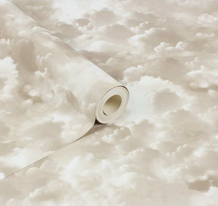 100189AH - Arthouse - Arthouse Vanilla Skies Neutral Wallpaper - Decor Warehouse