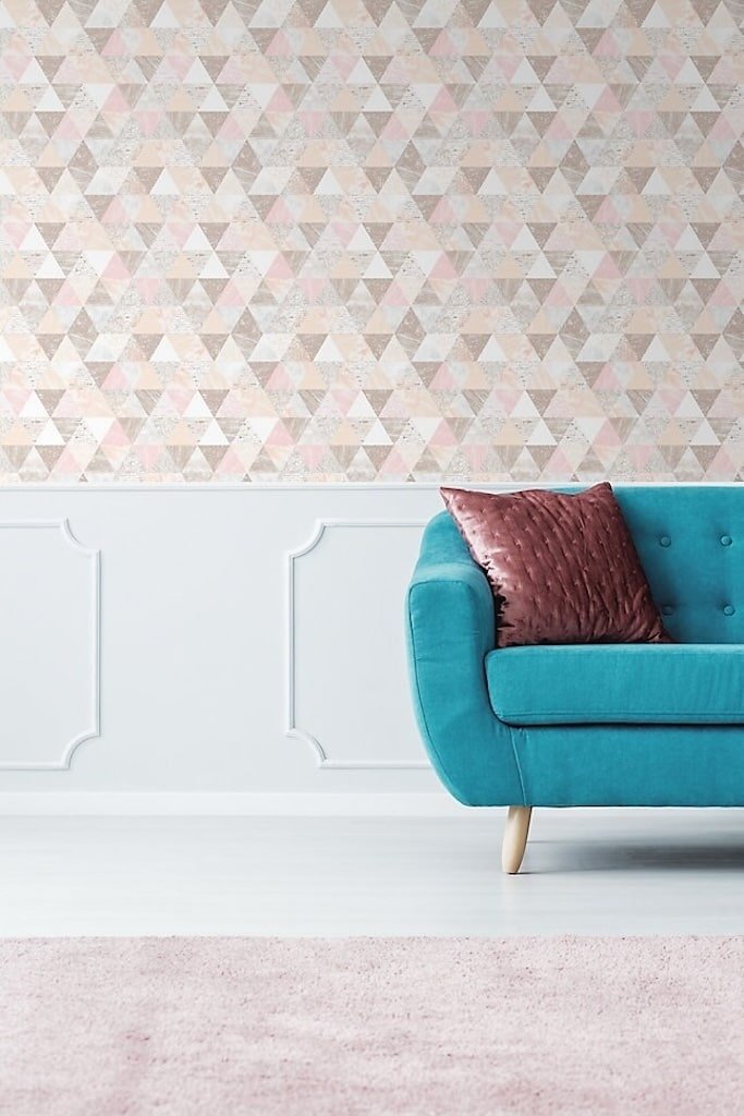 106314 - Boutique - Boutique Beau Pink Wallpaper - Decor Warehouse