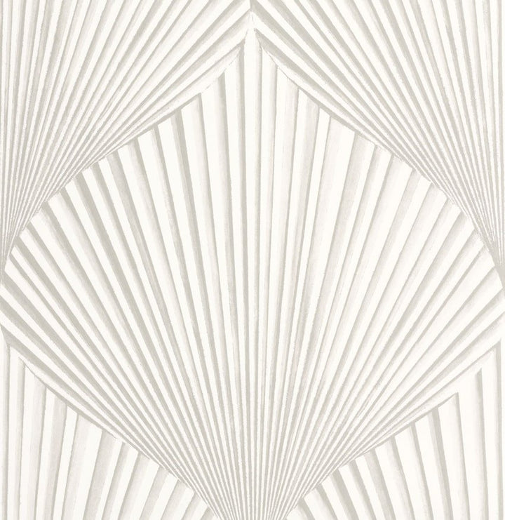 BBLN89760211-Casadeco-Casadeco Babylone Semiramis Blanc Coton Wallpaper-Decor Warehouse