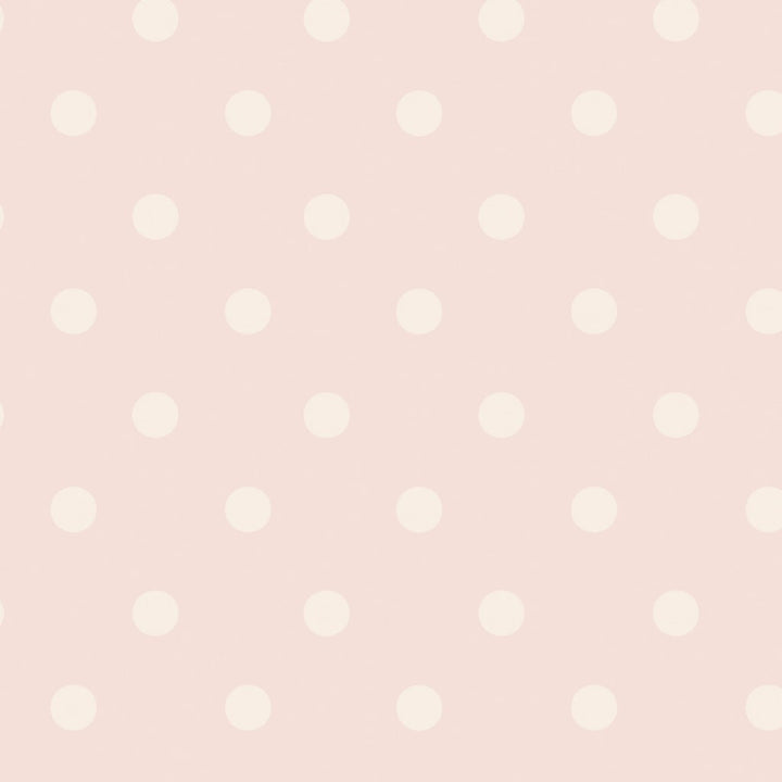 125520 - Cath Kidston - Cath Kidston Button Spot Pink Wallpaper - Decor Warehouse