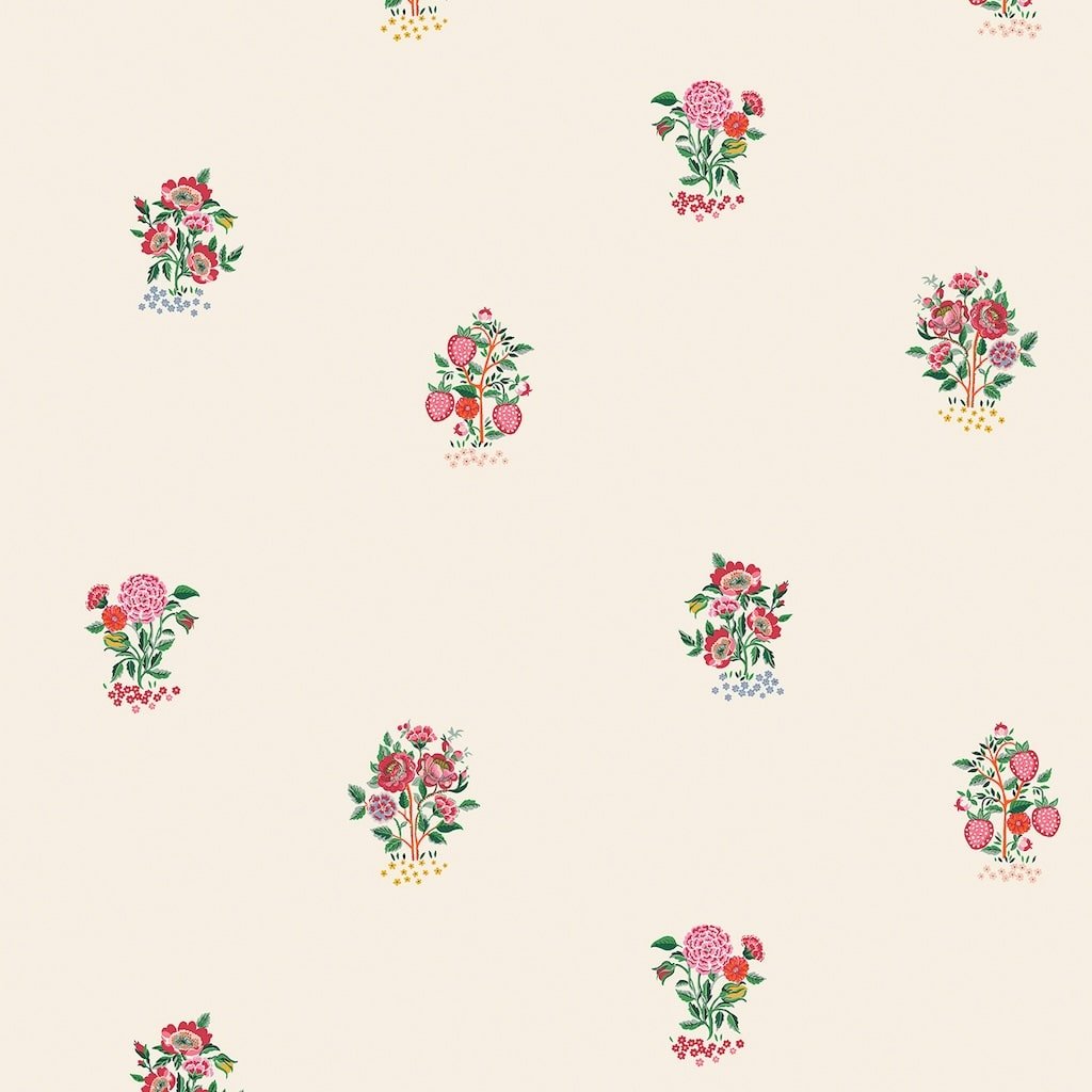 125530 - Cath Kidston - Cath Kidston Kingdom Posey Rose Wallpaper - Decor Warehouse