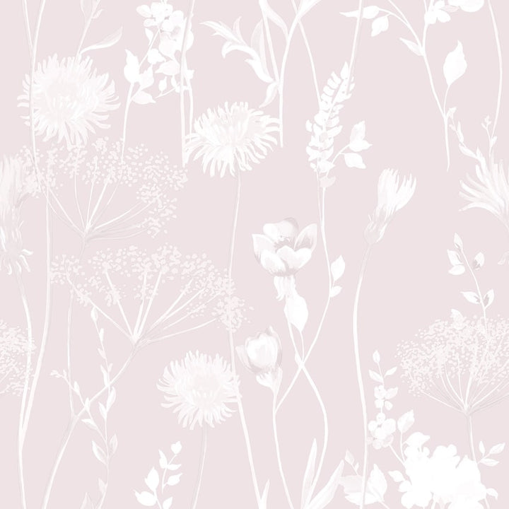 165582-Muriva-Catherine Lansfield Meadowsweet Floral Blush Wallpaper-Decor Warehouse