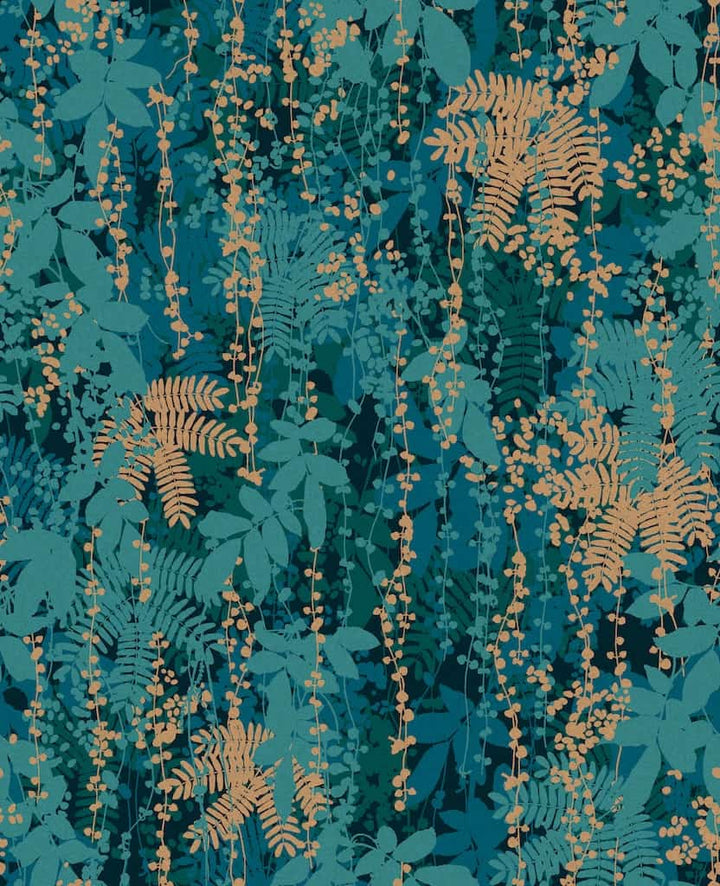 120393 - Clarissa Hulse - Clarissa Hulse Canopy Peacock Wallpaper - Decor Warehouse