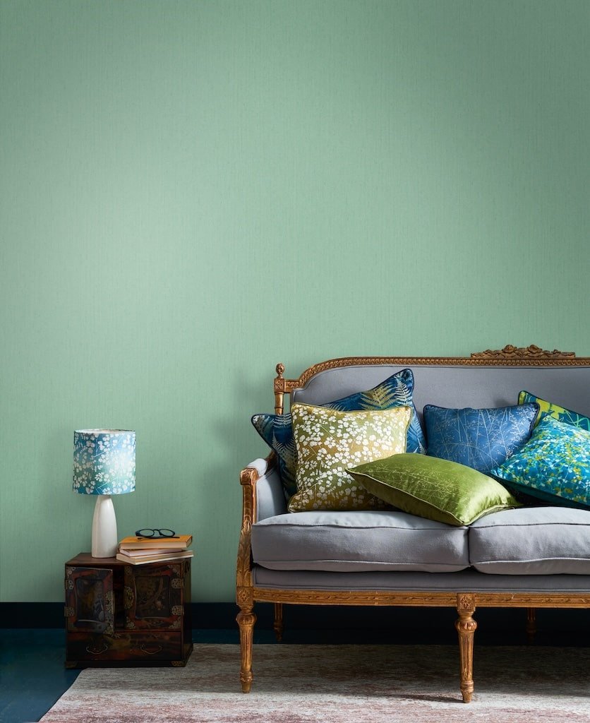 120390 - Clarissa Hulse - Clarissa Hulse Tisbury Verdigris Wallpaper - Decor Warehouse