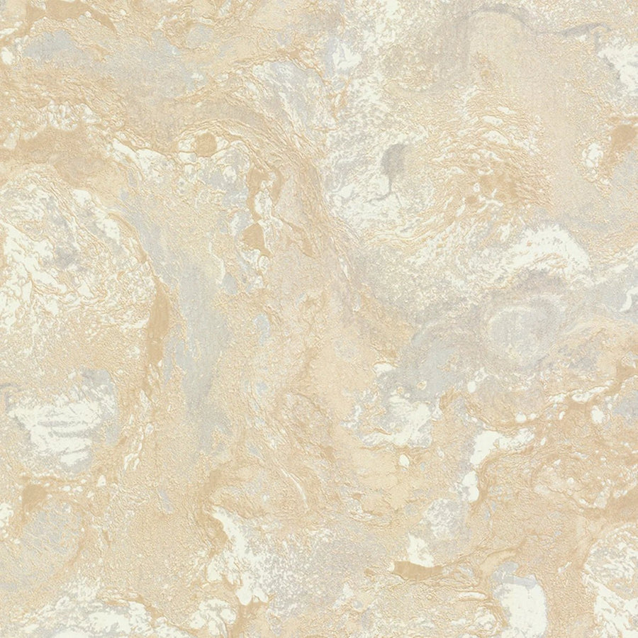 9078 - Debona - Crystal - Liquid Marble Gold Wallpaper - Decor Warehouse