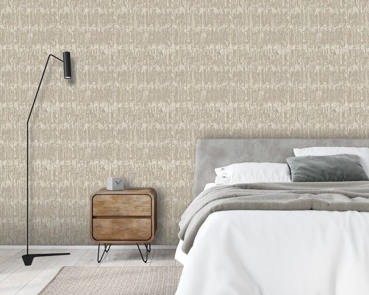 SA524035 - Design ID - Design ID Natural Slate Anitque Gold Wallpaper - Decor Warehouse