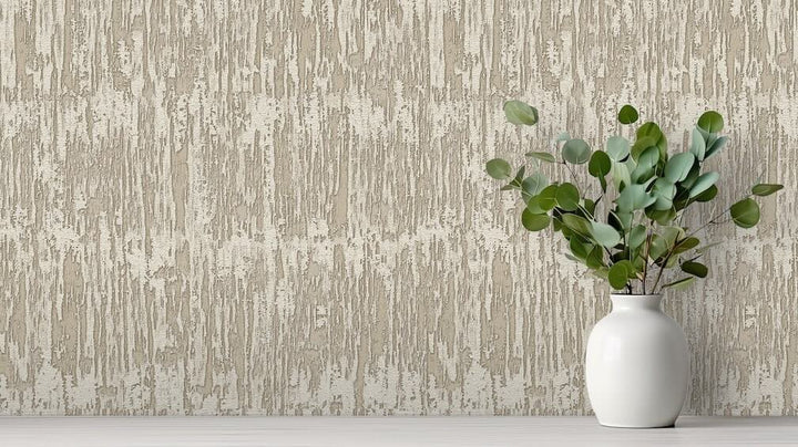 SA524035 - Design ID - Design ID Natural Slate Anitque Gold Wallpaper - Decor Warehouse