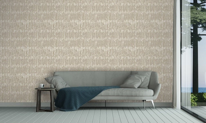 SA524035 - Design ID - Design ID Natural Slate Anitque Gold Wallpaper - Decor Warehouse