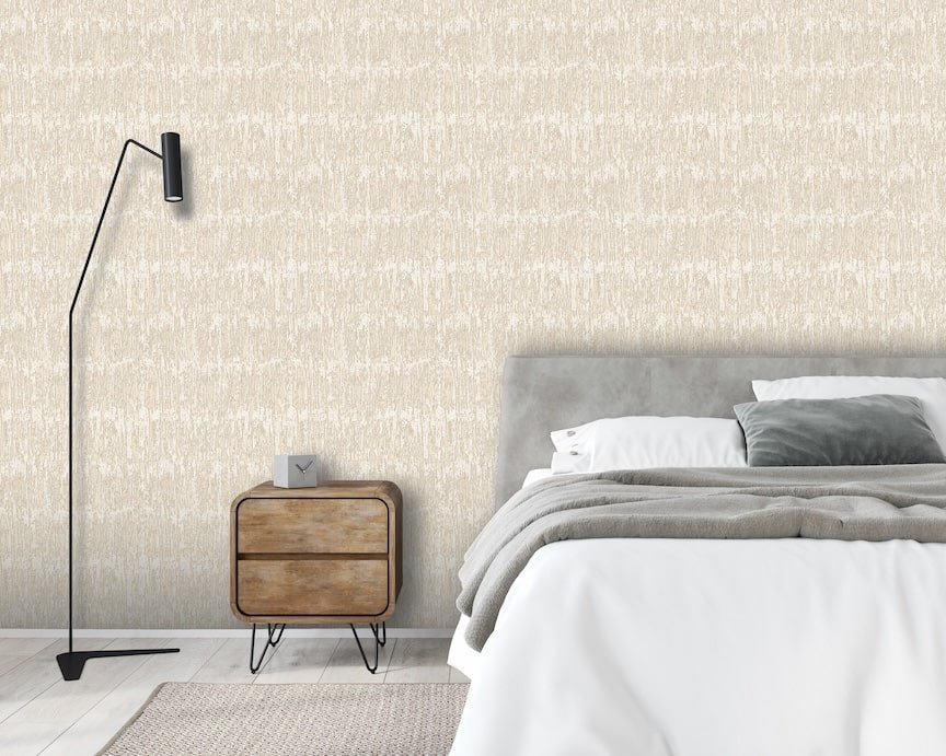 SA524032 - Design ID - Design ID Natural Slate Beige Wallpaper - Decor Warehouse