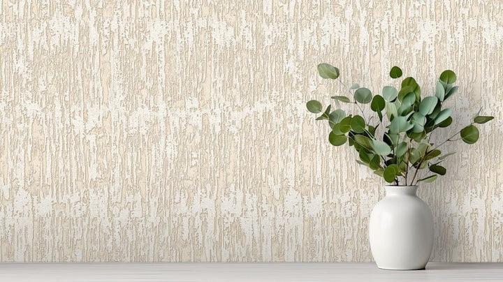 SA524032 - Design ID - Design ID Natural Slate Beige Wallpaper - Decor Warehouse