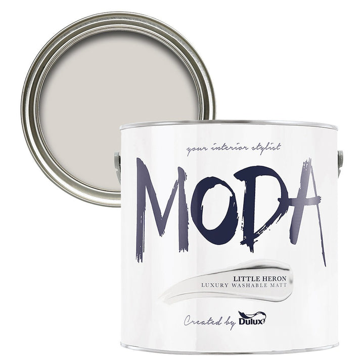 5487800 - Dulux - Dulux Moda Little Heron Paint 5L - Decor Warehouse