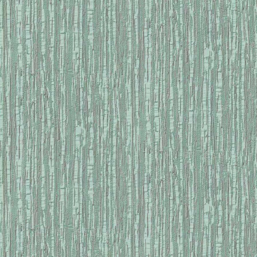 DE120084 - Decor Warehouse - Embroidered Crushed Silk Aqua Wallpaper - Decor Warehouse