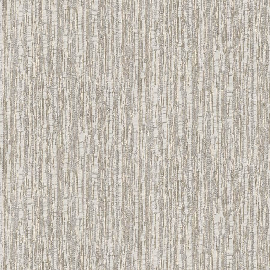 DE120082 - Decor Warehouse - Embroidered Crushed Silk Beige Wallpaper - Decor Warehouse