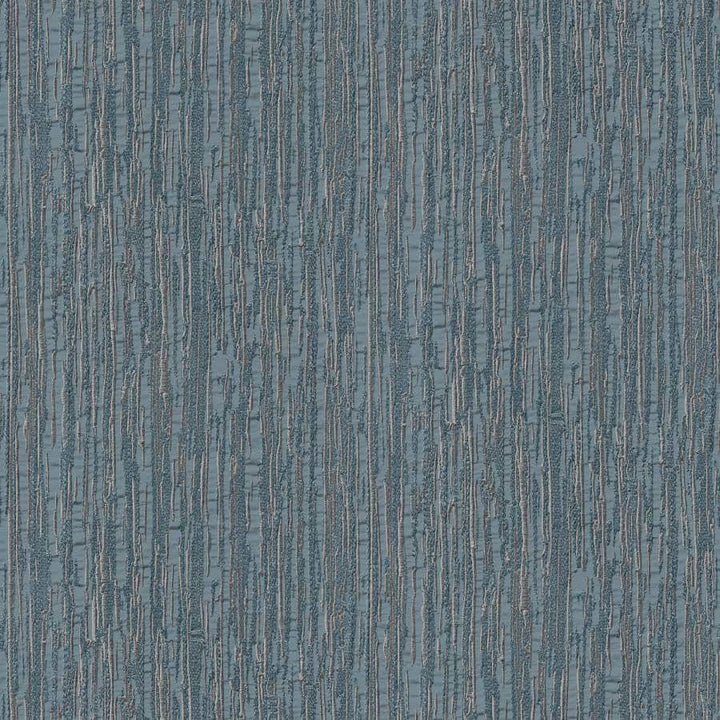 DE120087 - Decor Warehouse - Embroidered Crushed Silk Blue Wallpaper - Decor Warehouse