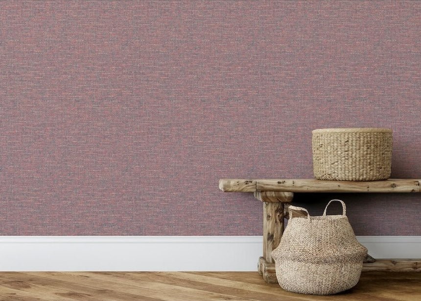 100002EH - Esselle Home - Esselle Artisan Weave Mulberry Wallpaper - Decor Warehouse