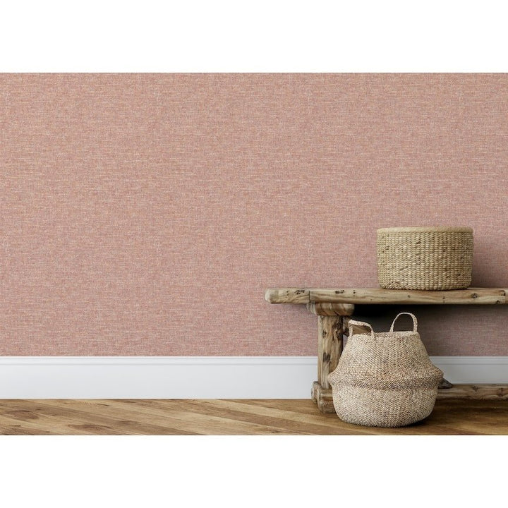 100010EH - Esselle Home - Esselle Artisan Weave Warm Spice Wallpaper - Decor Warehouse