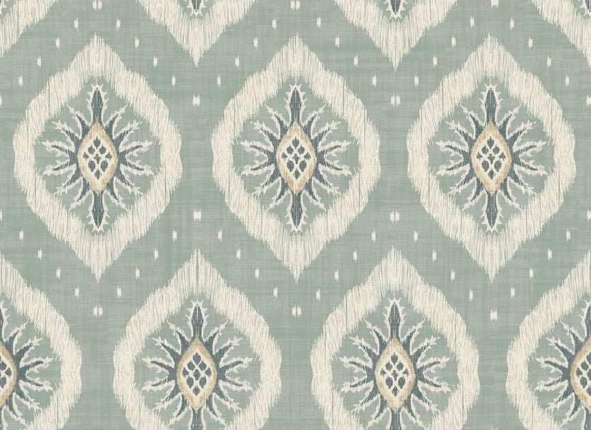 100037EH - Esselle Home - Esselle Odina Ikat Seafoam Wallpaper - Decor Warehouse