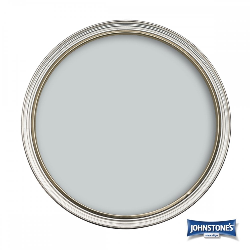  - Johnstone's - Johnstone's Interior Wood & Metal Quick Dry Satin Paint - Frosted Silver - 750ml - Decor Warehouse